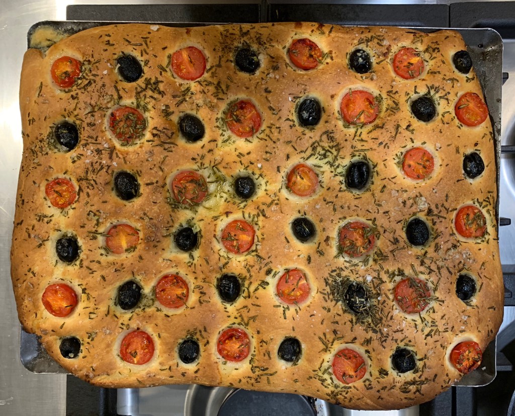 Just out of the oven