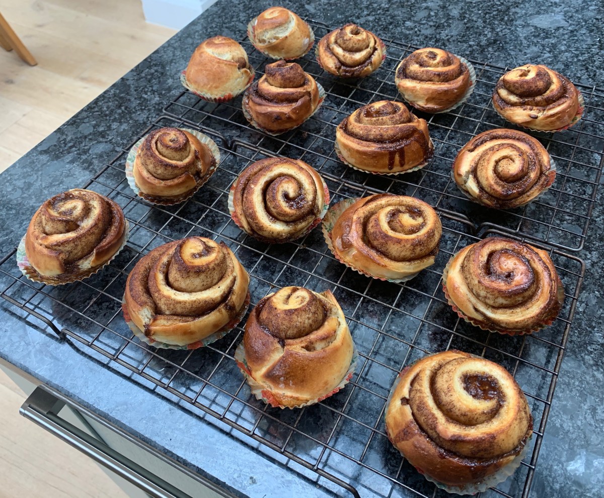 Around the world in 80 bakes, no.31: Kanelbullar – cinnamon buns from ...