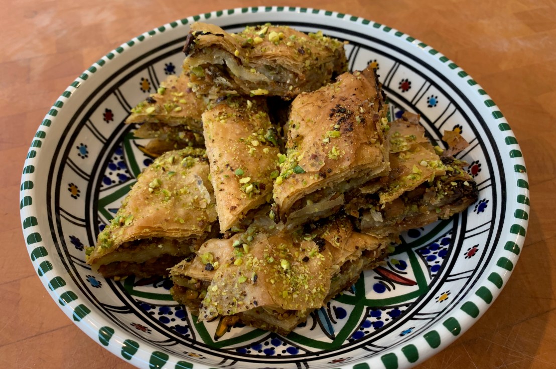 Around the world in 80 bakes, no.63: Pistachio Baklava from&nbsp;Turkey