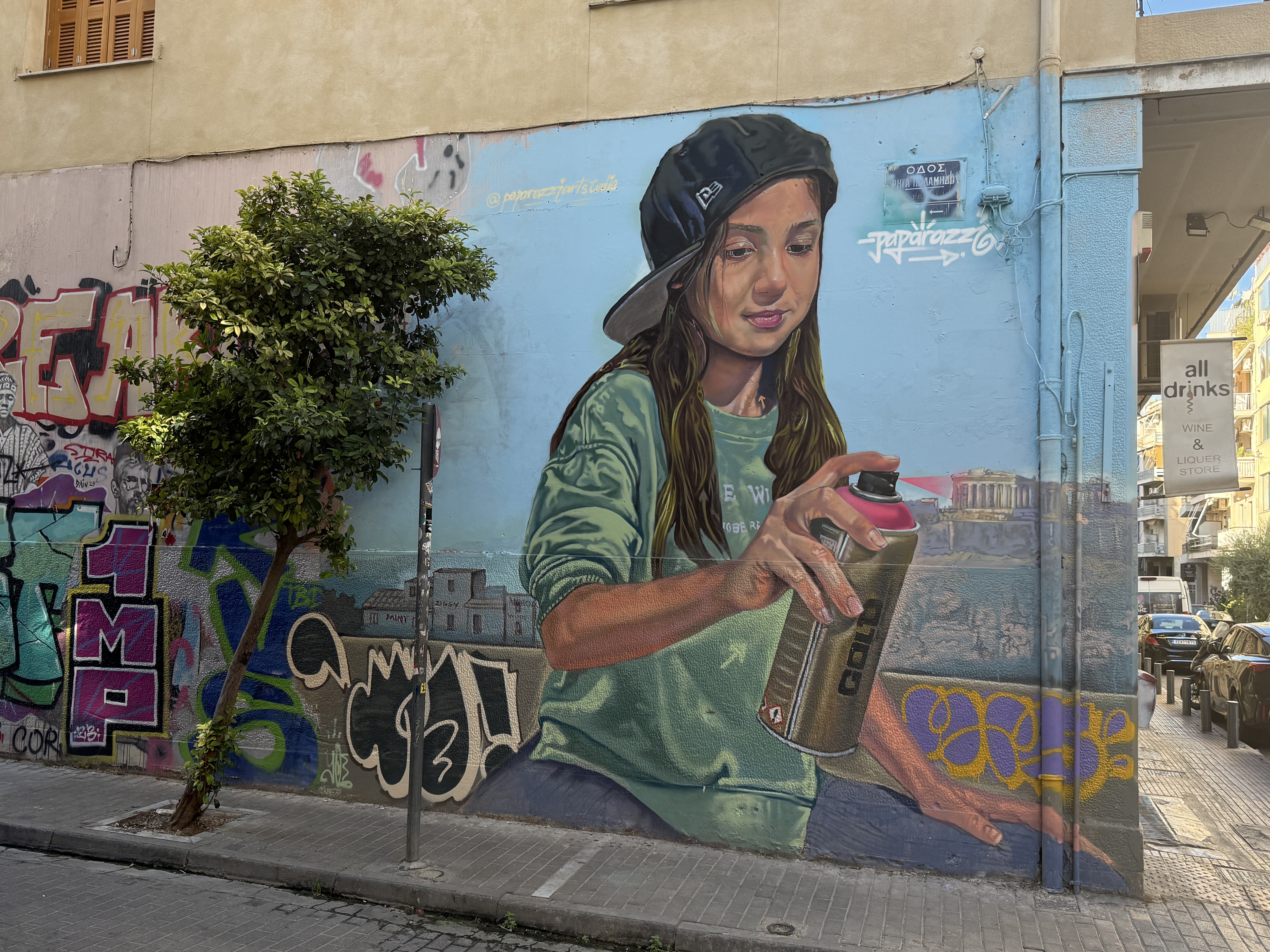Psyrri street art